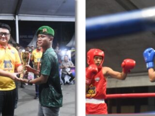 Ketua DPRD Lampung Apresiasi dan Motivasi Atlet pada Kejuaraan Tinju Polresta 2026