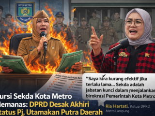 Kursi Sekda Kota Metro Memanas: DPRD Desak Akhiri Status Pj, Utamakan Putra Daerah