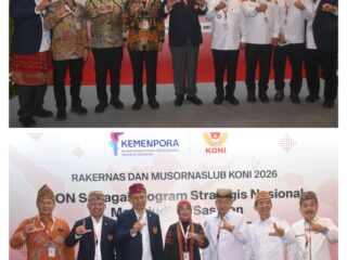 Ketua DPRD dan Gubernur Lampung Hadiri Agenda Penetapan Tuan Rumah PON 2032