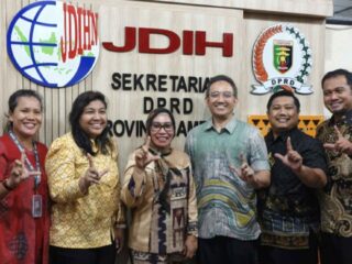 Sekretariat DPRD Provinsi Lampung Terima Kunjungan JDIH Sekretariat Jenderal DPD RI