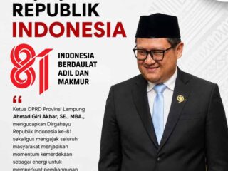 Ahmad Giri Akbar: HUT ke-81 RI Momentum Perkuat Kesejahteraan Rakyat
