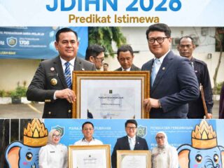 Ukir Prestasi di Hari Pengayoman Ke-81, DPRD Lampung Sabet Dua Penghargaan Nasional JDIHN 2026 Predikat Istimewa
