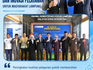 Ketua DPRD Lampung Hadiri Hari Pengayoman Ke-81, Dukung Pelayanan Publik Tanpa Birokrasi Berbelit