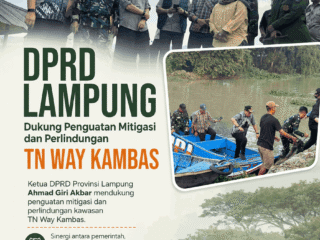 Karhutla Mengancam, Ketua DPRD dan Gubernur Turun Langsung Lindungi Way Kambas