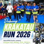 Ketua DPRD Lampung Dorong Krakatau Run Perkuat Sport Tourism dan UMKM