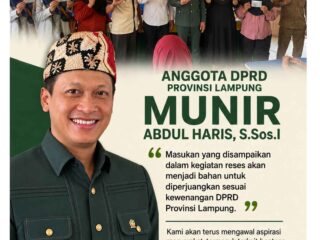 DPRD Lampung Dorong Solusi Ketersediaan Air bagi Petani Pubian